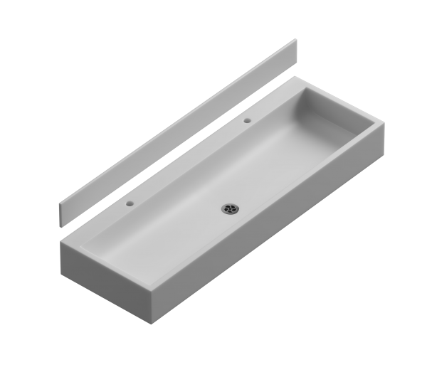 Corian Wash Trough - Standard 1200mm